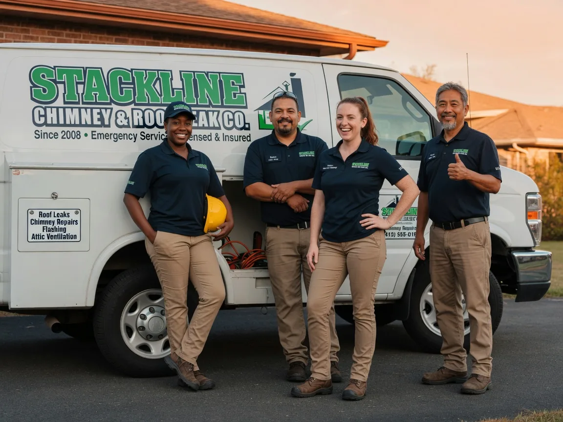 Chimney flashing repair company in Blue Ridge, TX